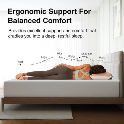 King Size Memory Foam Mattress for Ultimate Comfort - Get it from Bo