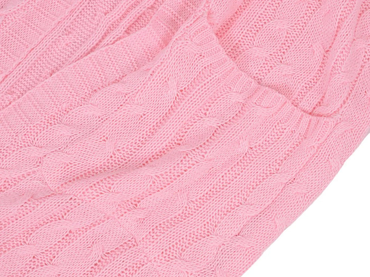 Knitted Long Sleeve Cardigan Sweater - Get it from Bo