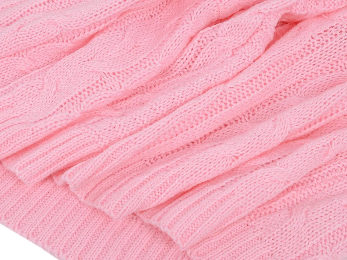 Knitted Long Sleeve Cardigan Sweater - Get it from Bo