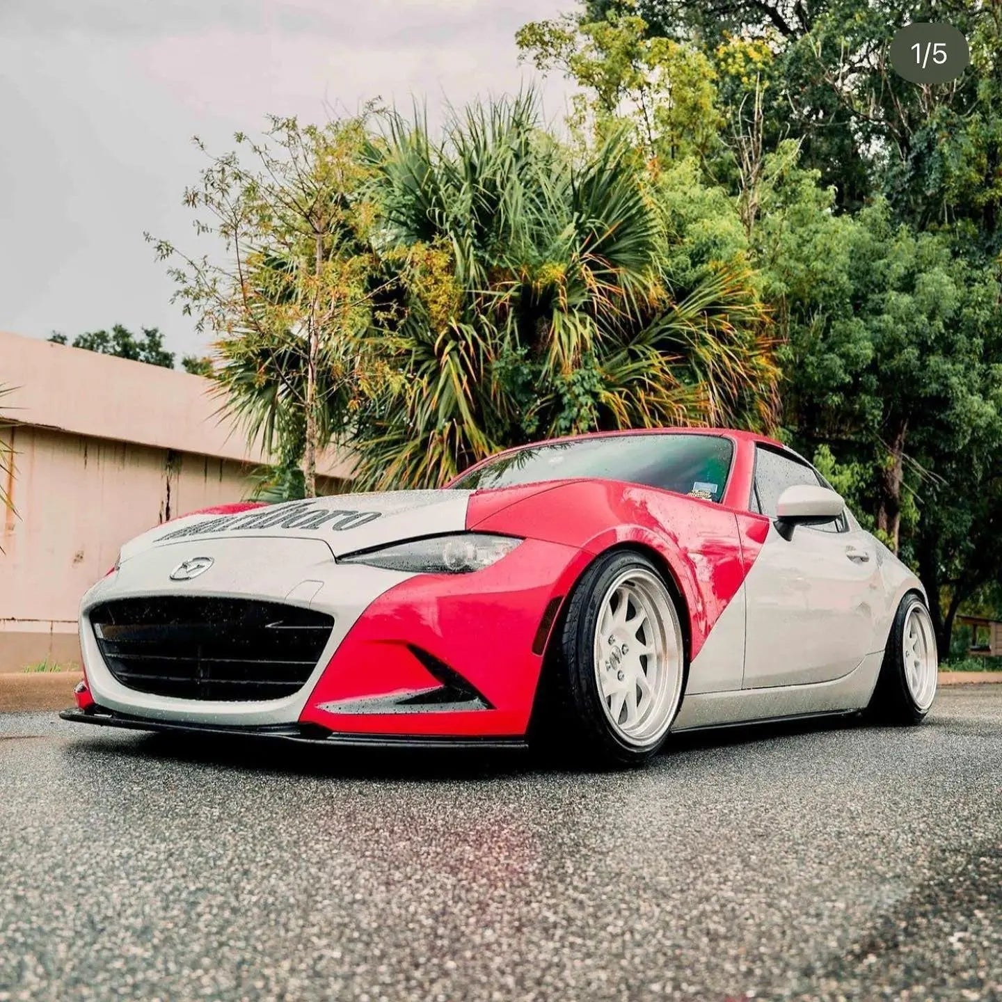 KR7 White/Machined Lip - Get it from Bo