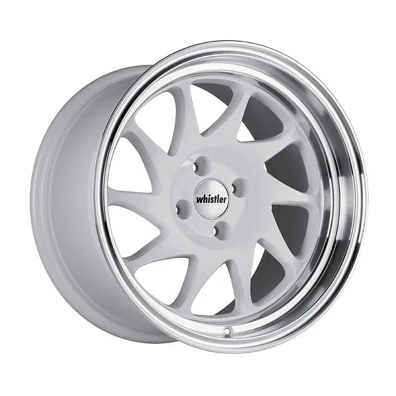 KR7 White/Machined Lip - Get it from Bo