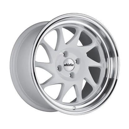 KR7 White/Machined Lip - Get it from Bo