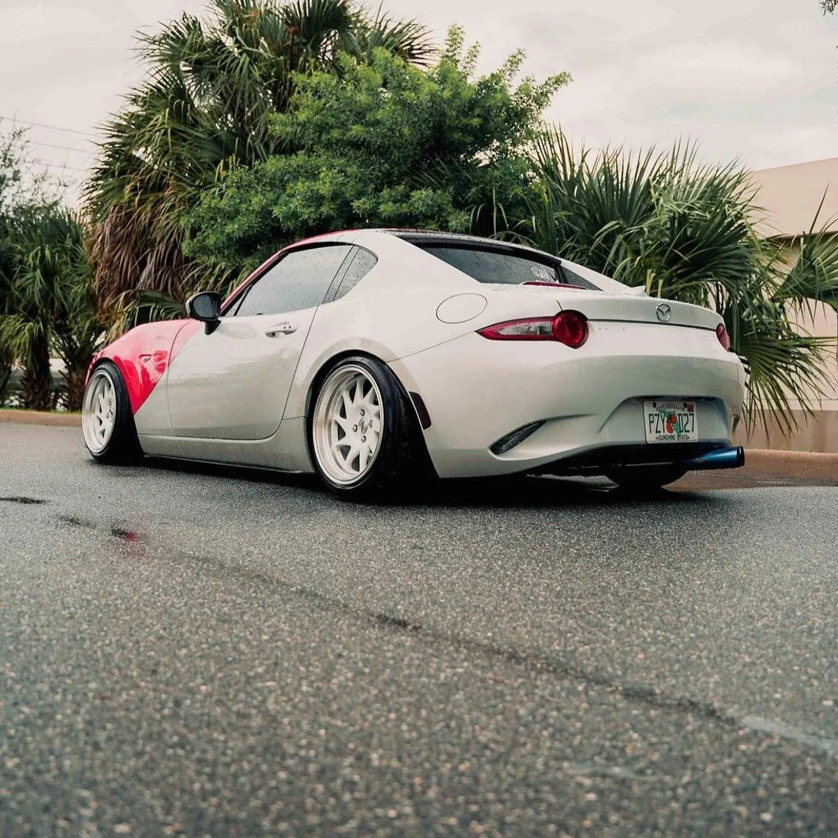 KR7 White/Machined Lip - Get it from Bo