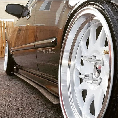 KR7 White/Machined Lip - Get it from Bo