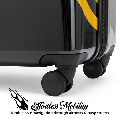 Kustom Kulture 3-Piece Expandable Hardside Spinner Luggage Set - Get it from Bo