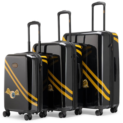 Kustom Kulture 3-Piece Expandable Hardside Spinner Luggage Set - Get it from Bo