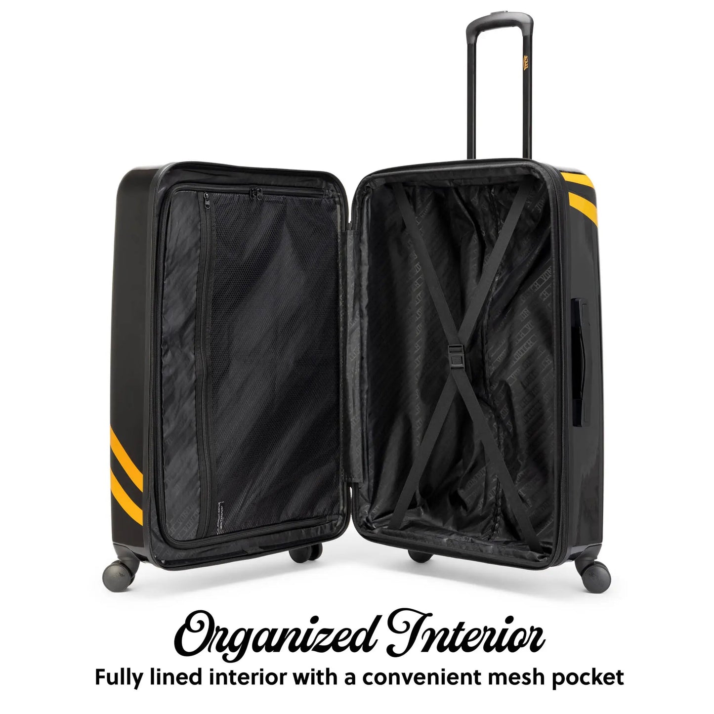 Kustom Kulture 3-Piece Expandable Hardside Spinner Luggage Set - Get it from Bo