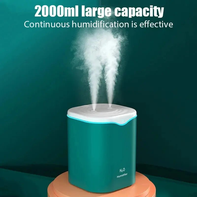Large Capacity Dual Spray Humidifier Purifier - Get it from Bo