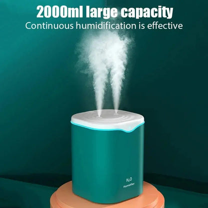 Large Capacity Dual Spray Humidifier Purifier - Get it from Bo