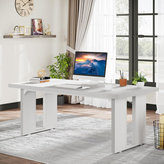 Large Executive Desk for Home Office Spacious Workstation ShipItFurniture