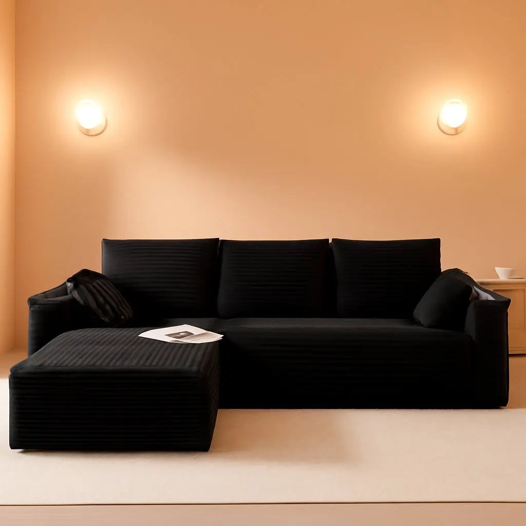 Large Modular Sectional Couch with L-Shape Chaise - Get it from Bo