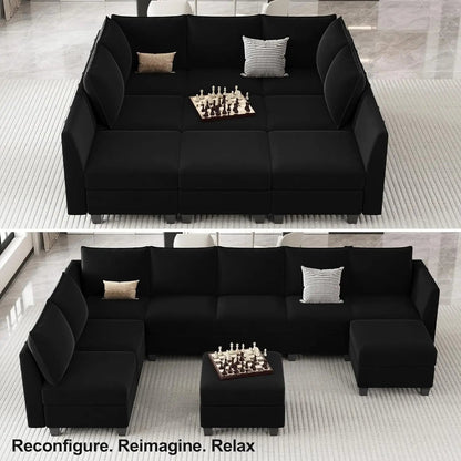 Large Modular Sectional Sofa Bed with Storage Comfort - Get it from Bo