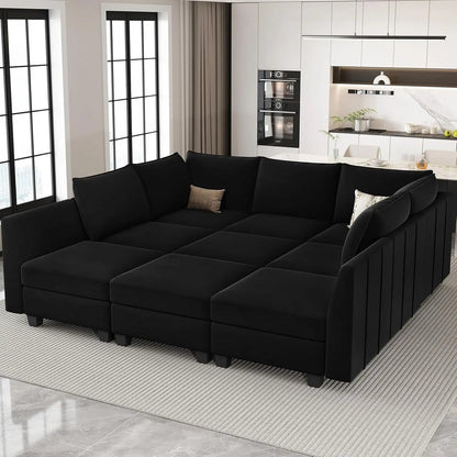 Large Modular Sectional Sofa Bed with Storage Comfort - Get it from Bo