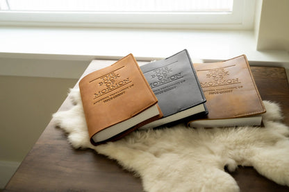 Leather Book of Mormon - Hard Cover - Get it from Bo