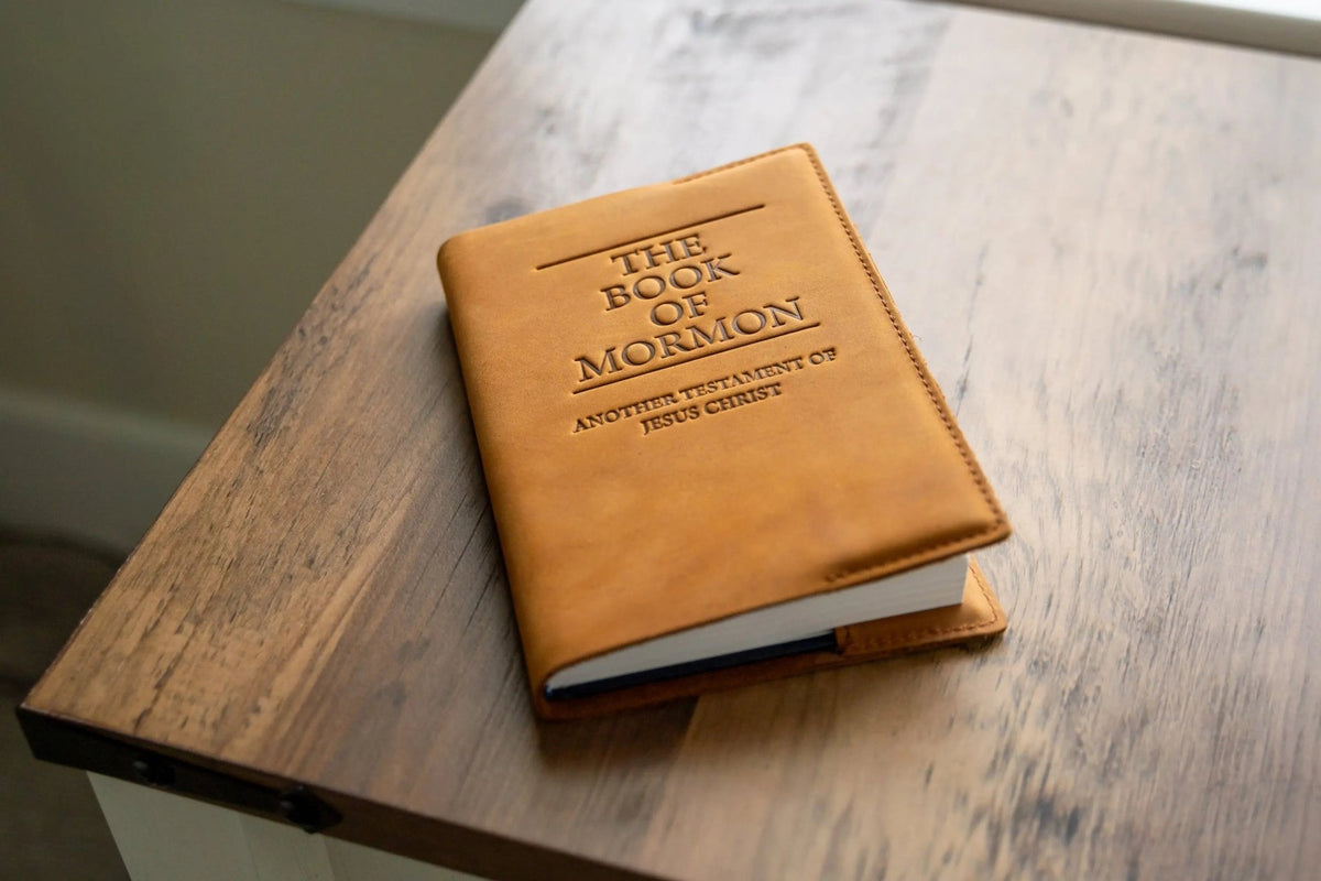 Leather Book of Mormon - Hard Cover - Get it from Bo