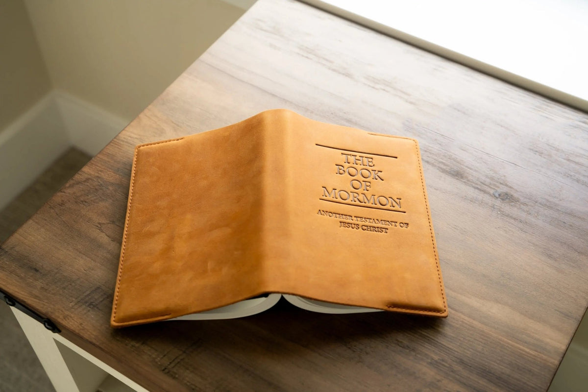 Leather Book of Mormon - Hard Cover - Get it from Bo
