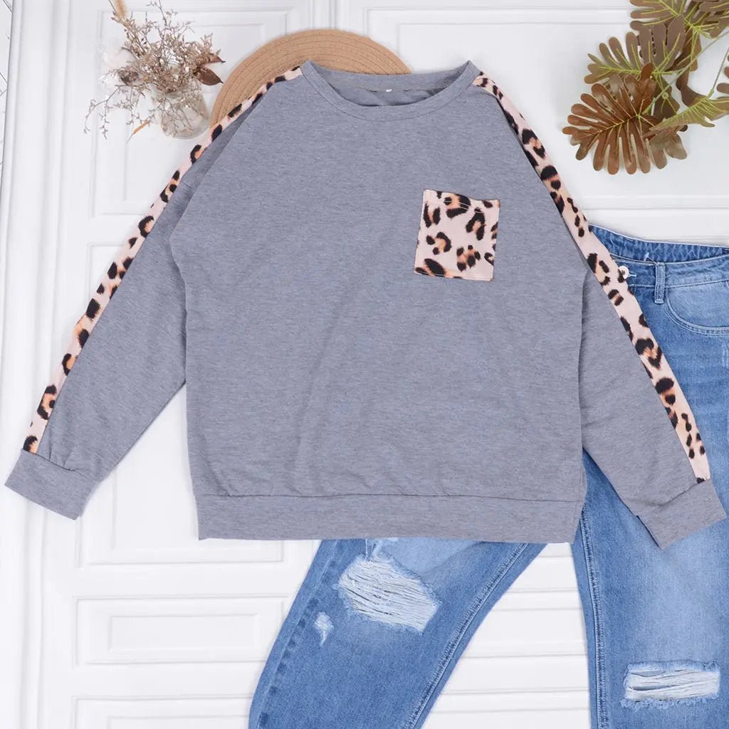 Leopard Fall Pullover - Get it from Bo
