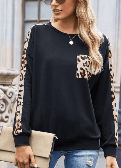 Leopard Fall Pullover - Get it from Bo