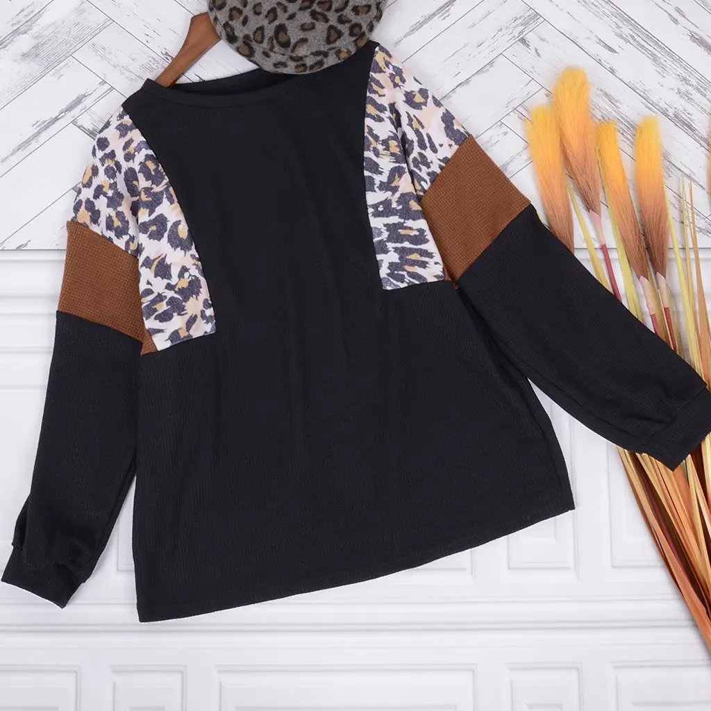 Leopard Pullover Knit Sweater - Get it from Bo