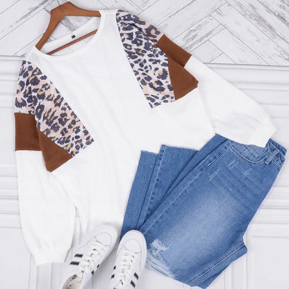 Leopard Pullover Knit Sweater - Get it from Bo