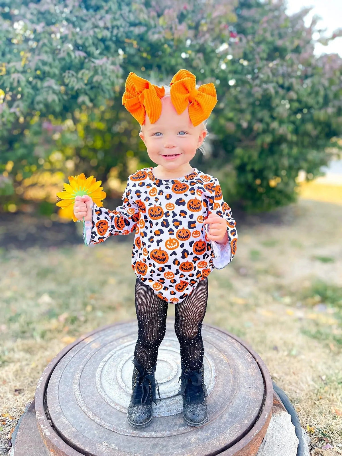Leopard Pumpkins Long sleeve bell leo - Get it from Bo