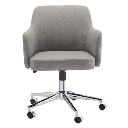 Light Gray Office Chair With 360 Swivel For Modern Home Office - Get it from Bo