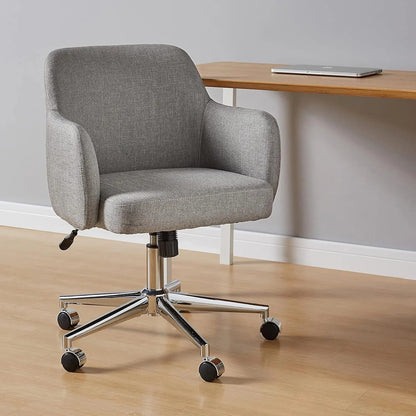 Light Gray Office Chair With 360 Swivel For Modern Home Office - Get it from Bo
