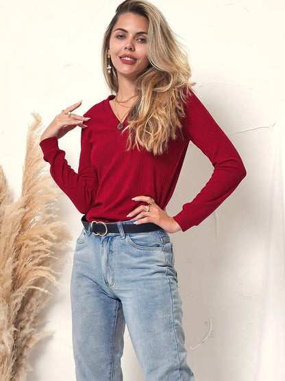 Light V-Neck Button Pullover - Get it from Bo