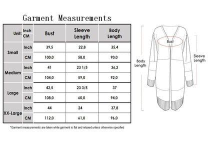 Long Sleeve Open Front Casual Knit Sweaters Coat Soft Outwear Striped Draped Kimono Cardigan - Get it from Bo