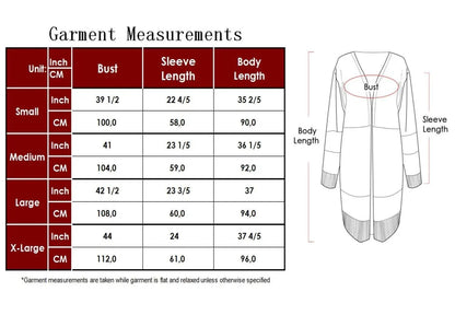 Long Sleeve Open Front Casual Knit Sweaters Coat Soft Outwear Striped Draped Kimono Cardigan - Get it from Bo