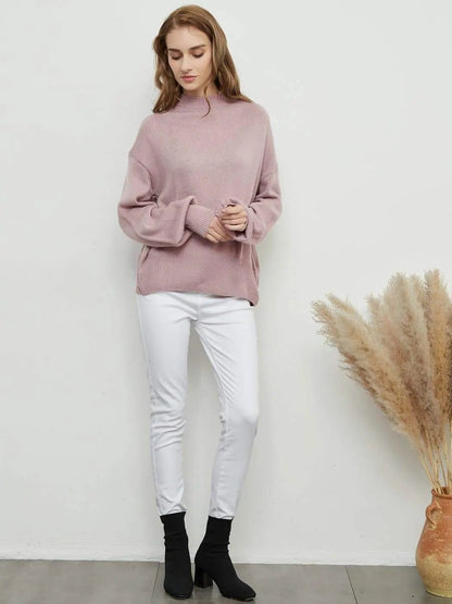 Love Tie Puffed Sleeve Sweater - Get it from Bo