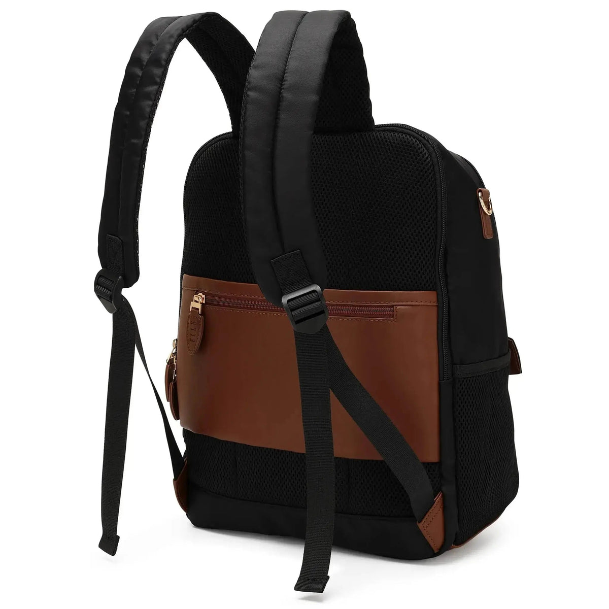 Luxe Journey 18L Twill and Vegan Leather Backpack - Get it from Bo