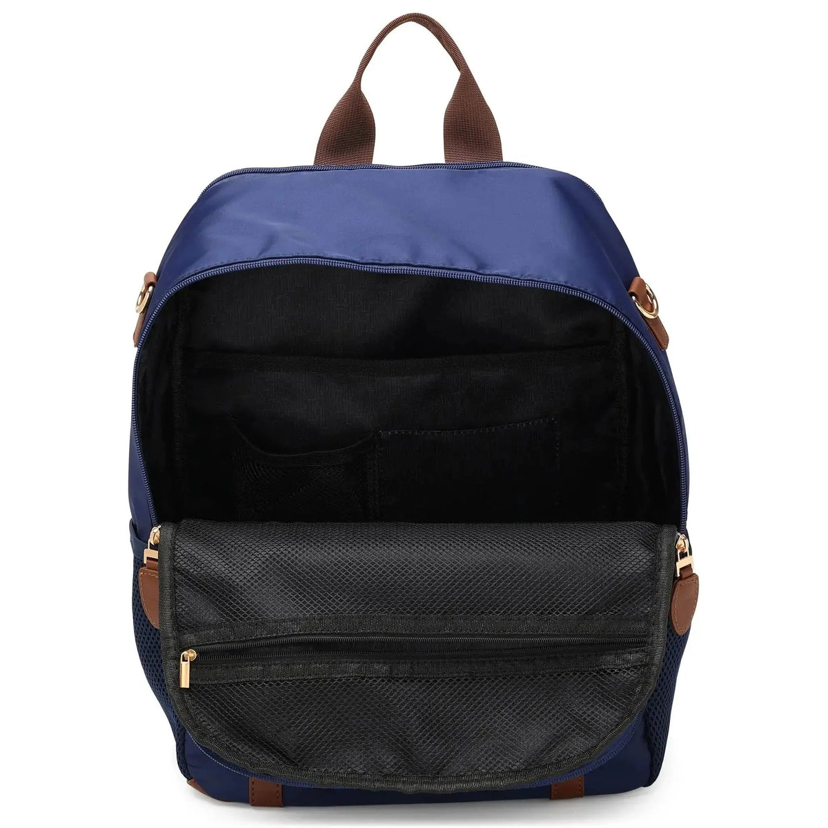 Luxe Journey 18L Twill and Vegan Leather Backpack - Get it from Bo