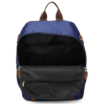 Luxe Journey 18L Twill and Vegan Leather Backpack - Get it from Bo