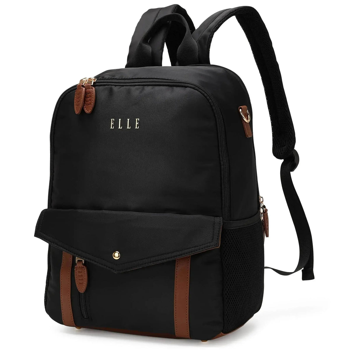 Luxe Journey 18L Twill and Vegan Leather Backpack - Get it from Bo