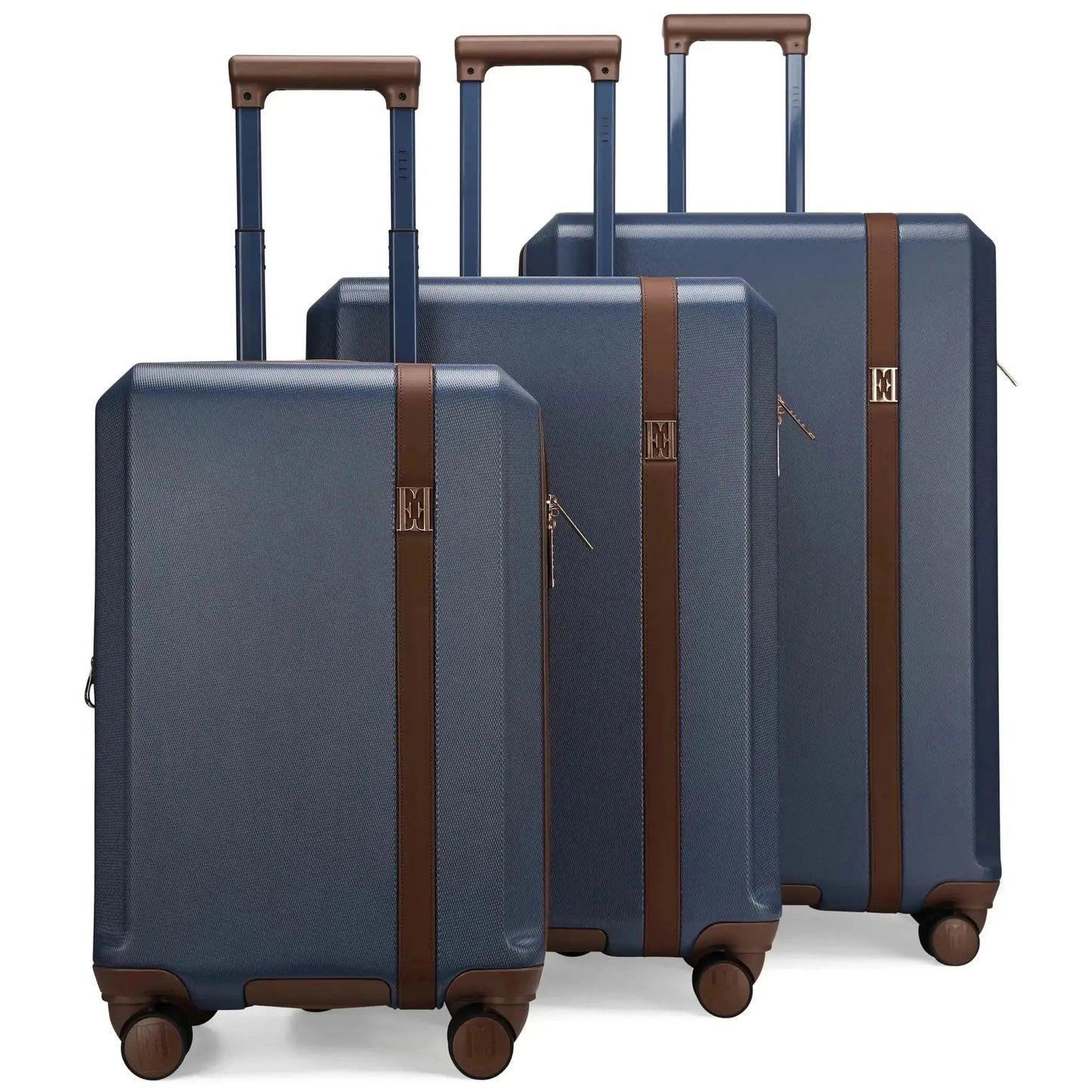 Luxe Journey 3 Piece Expandable Retro Luggage Set - Get it from Bo