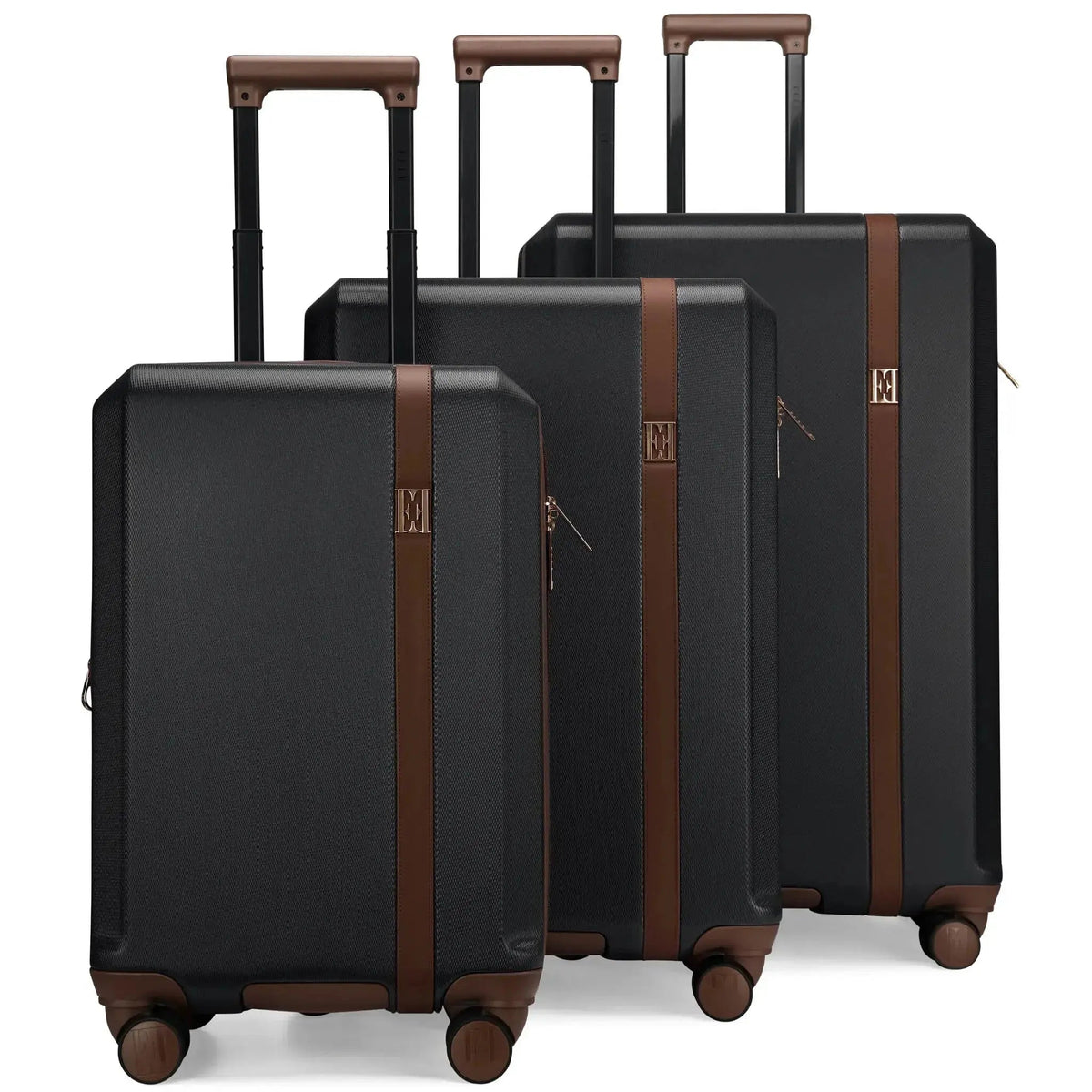 Luxe Journey 3 Piece Expandable Retro Luggage Set - Get it from Bo