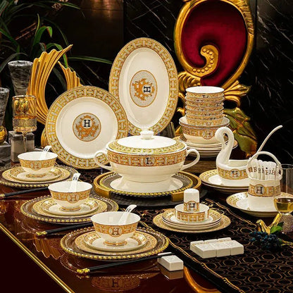 Luxury China Dinnerware Sets Fine Dining 36-70pc - Get it from Bo