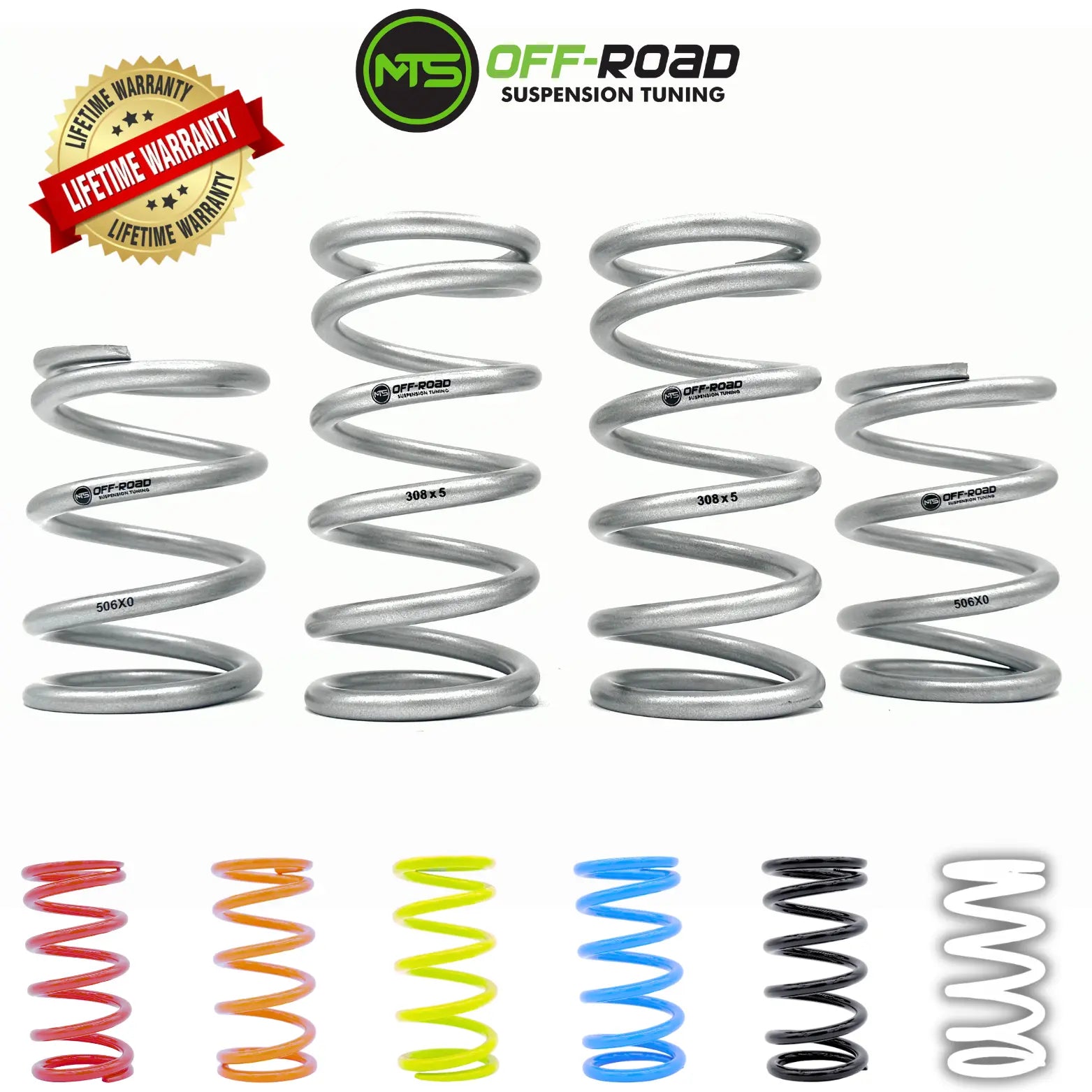 MTS Offroad Polaris RZR TENDER Spring Kit MTS Off-Road