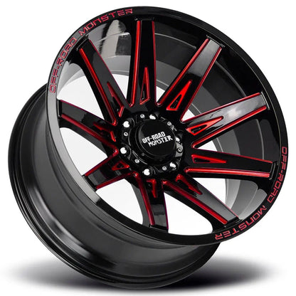 M25 Gloss Black Candy Red Milled - Get it from Bo