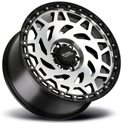 M50 Gloss Black Machined Black Rim - Get it from Bo