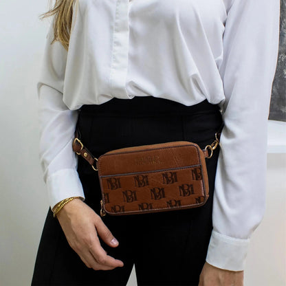 Madalyn Monogram Belt Bag | Crossbody Sling - Get it from Bo