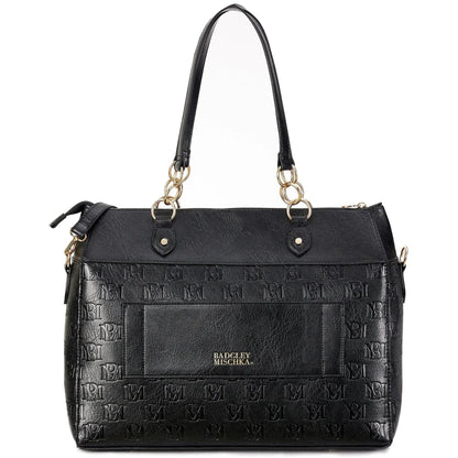 Madalyn Rustic Vegan Leather Weekender Tote Bag - Get it from Bo