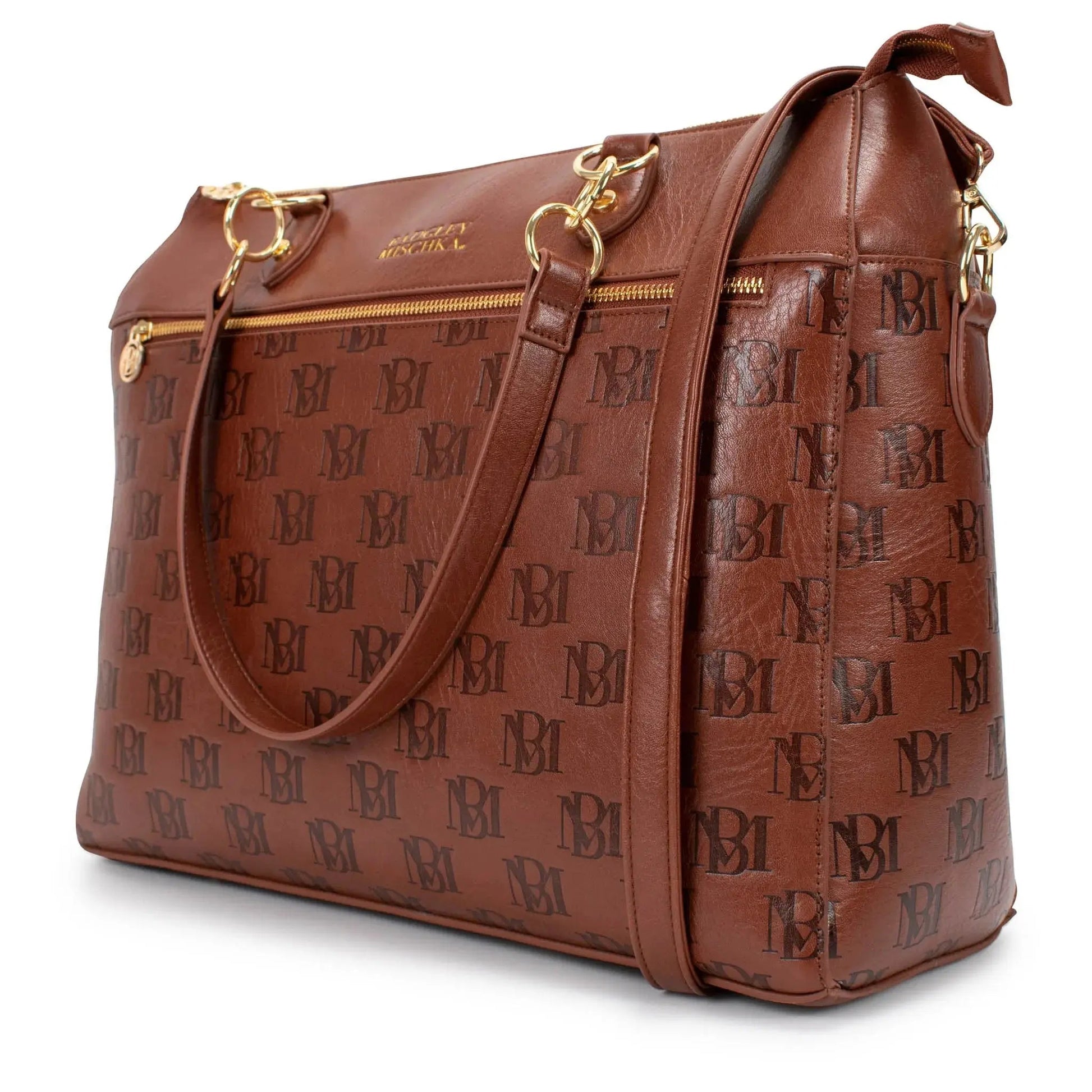 Madalyn Rustic Vegan Leather Weekender Tote Bag - Get it from Bo
