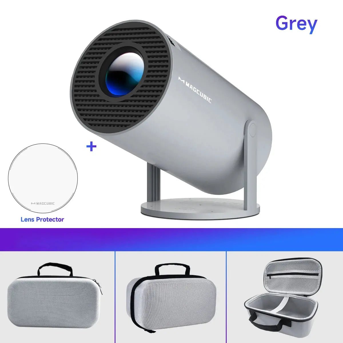 Magcubic 8K Wifi6 Projector 290ANSI Android 14 Dual WIFI Allwinner H726 BT5.4 1280*720P Home Cinema Outdoor Portable HY300 Pro + - Get it from Bo