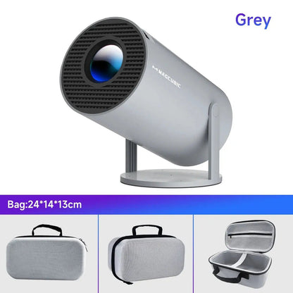 Magcubic 8K Wifi6 Projector 290ANSI Android 14 Dual WIFI Allwinner H726 BT5.4 1280*720P Home Cinema Outdoor Portable HY300 Pro + - Get it from Bo