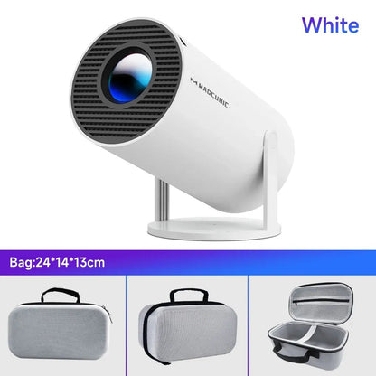 Magcubic 8K Wifi6 Projector 290ANSI Android 14 Dual WIFI Allwinner H726 BT5.4 1280*720P Home Cinema Outdoor Portable HY300 Pro + - Get it from Bo