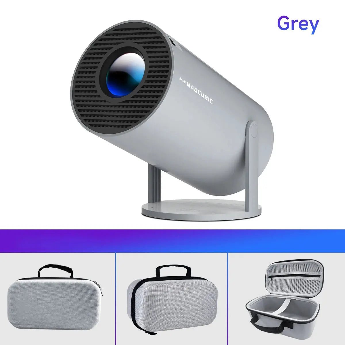 Magcubic 8K Wifi6 Projector 290ANSI Android 14 Dual WIFI Allwinner H726 BT5.4 1280*720P Home Cinema Outdoor Portable HY300 Pro + - Get it from Bo