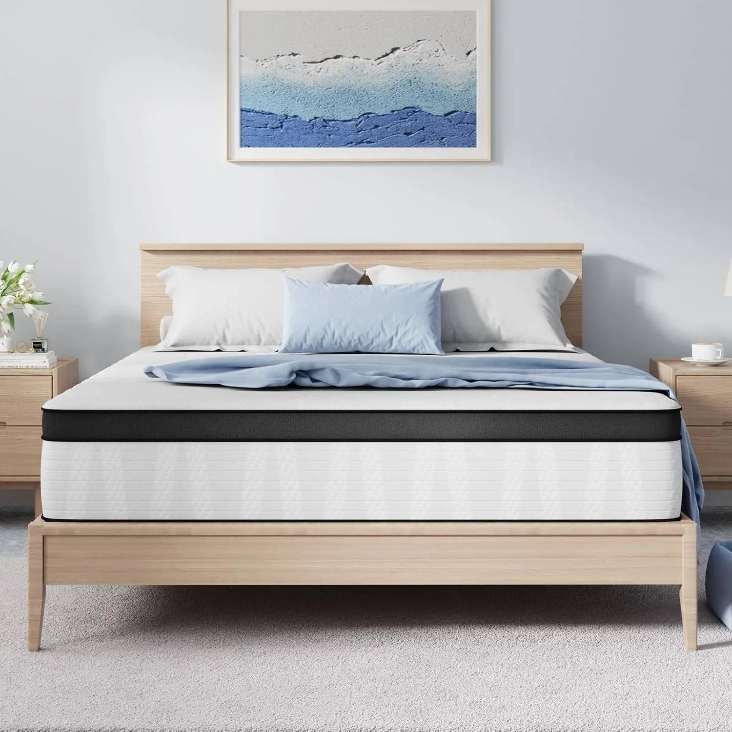 Medium Firm Twin Mattress with Advanced Coil Support - Get it from Bo