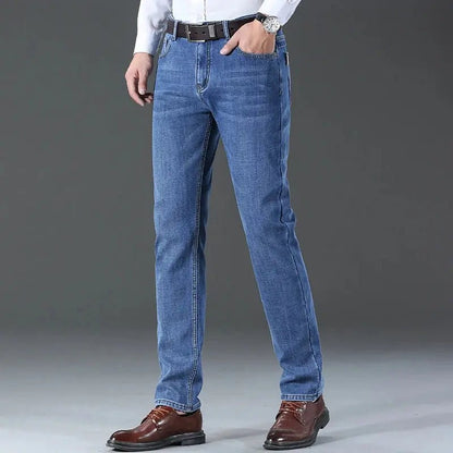 Men's Denim Jeans Fleece Lined Winter Weather - Get it from Bo